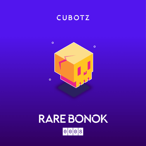 CUBOTZ : 0008 BONOK (Rare)