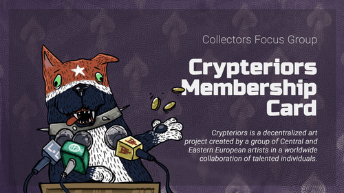 Crypterior: Locals Membership Card #165
