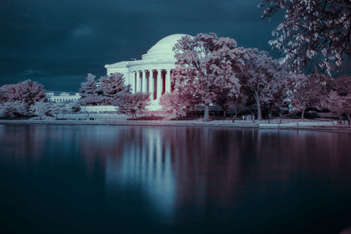 Infrared #002 - The Jefferson Memorial and The Tidal Basin