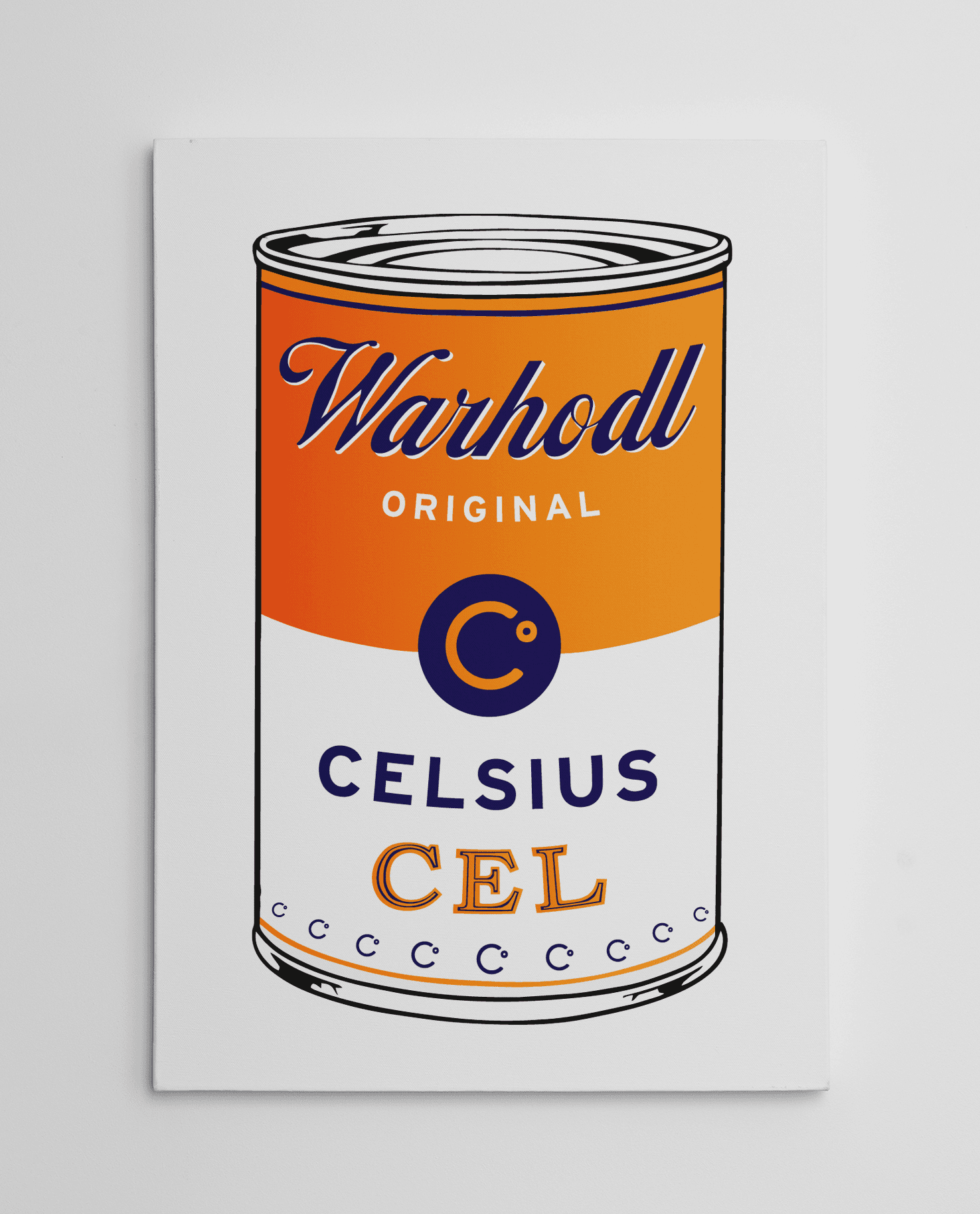 WARHODL #1/10 Celsius Artist Proof Crypto Can CEL