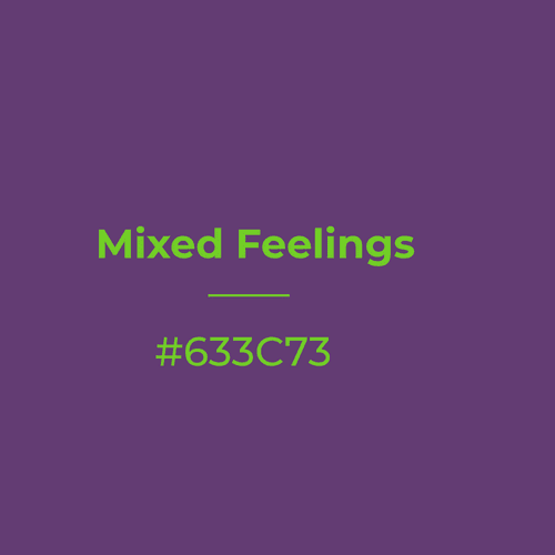 Mixed Feelings #633c73