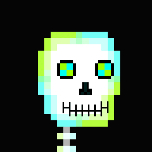 006 Based Spooky Skeleton