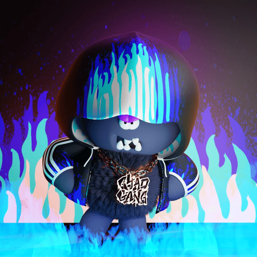 GYAO GANG 028 FIGHTER BLUE