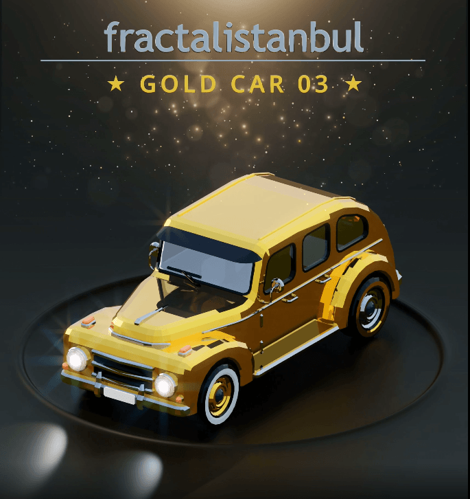 Gold Car 03 - 01/10