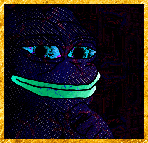 black light snakeskin Pepe