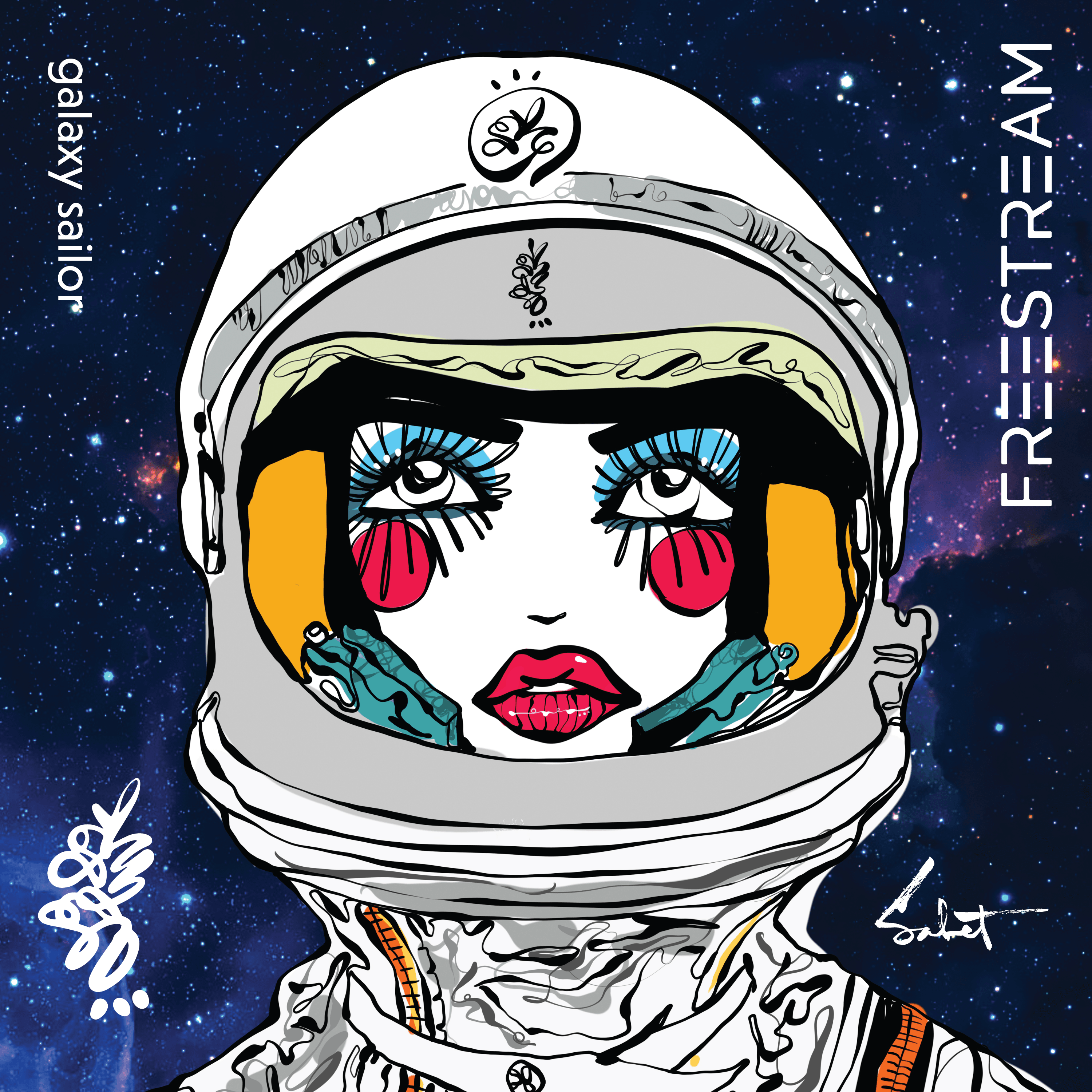 Galaxy Sailor Lo-Fi / Chill Beats Album by Sabet x Freestream Records. UNLOCKABLE Includes 30 Royalty Free / DCMA Safe tracks for your #NFT creations, videos and streaming