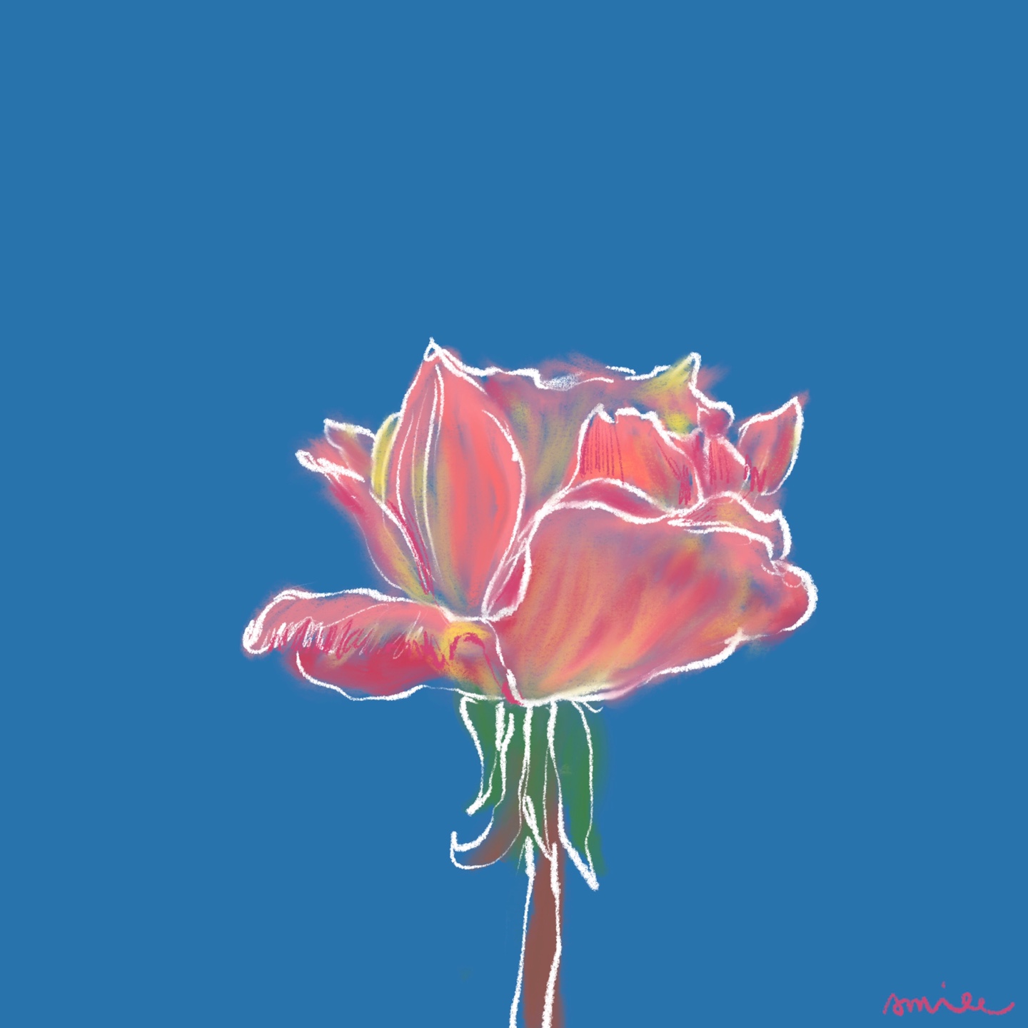 Side rose