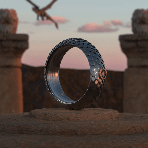 "Havoc Sun" Titanium Ring of Fury