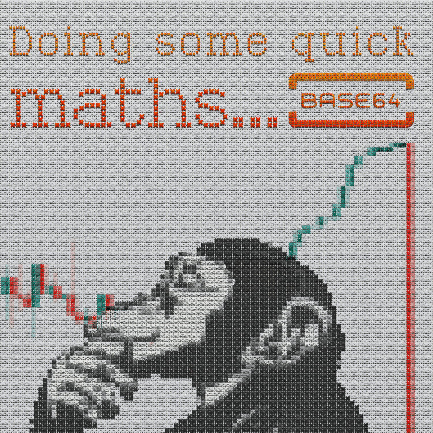 Quick Maths Cross-stitch