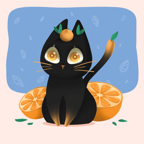 BlackCat-Orange