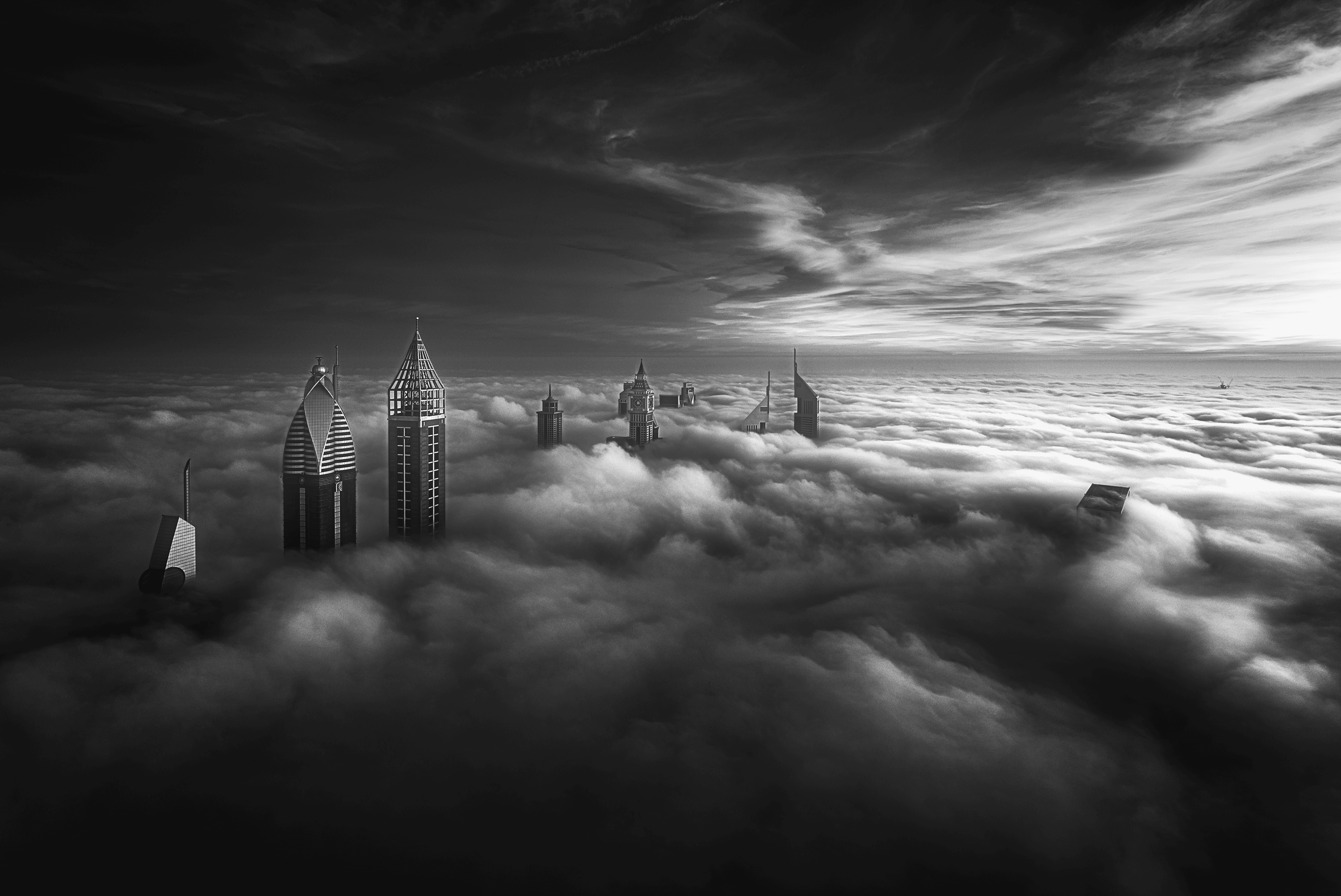 City above the Clouds