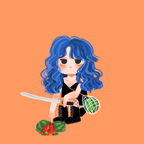 Ruru cut watermelon