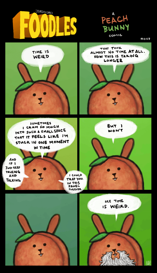 #007 - A Peach Bunny Comic