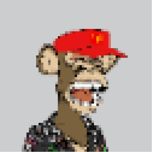 Fast Food Pixel Ape #127