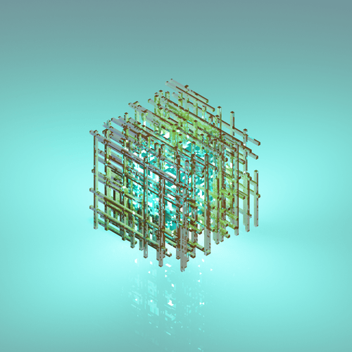 VoxCube Beta Turquoise-Orange