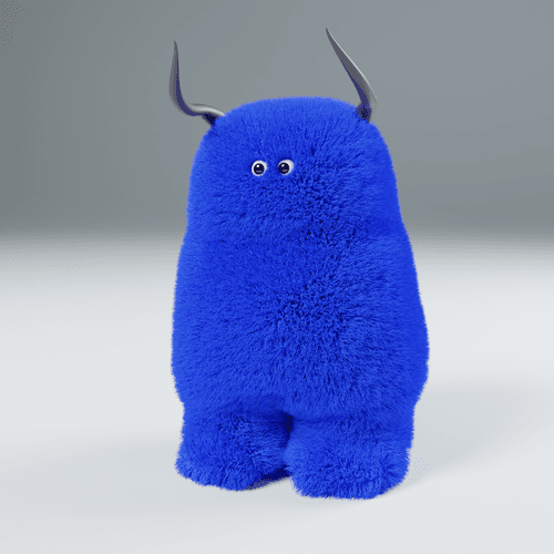 Fluffy Horns #027