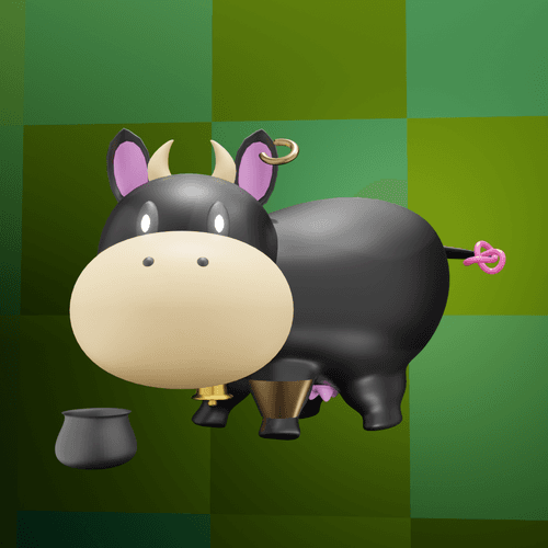 Loose Olive Cow#1158