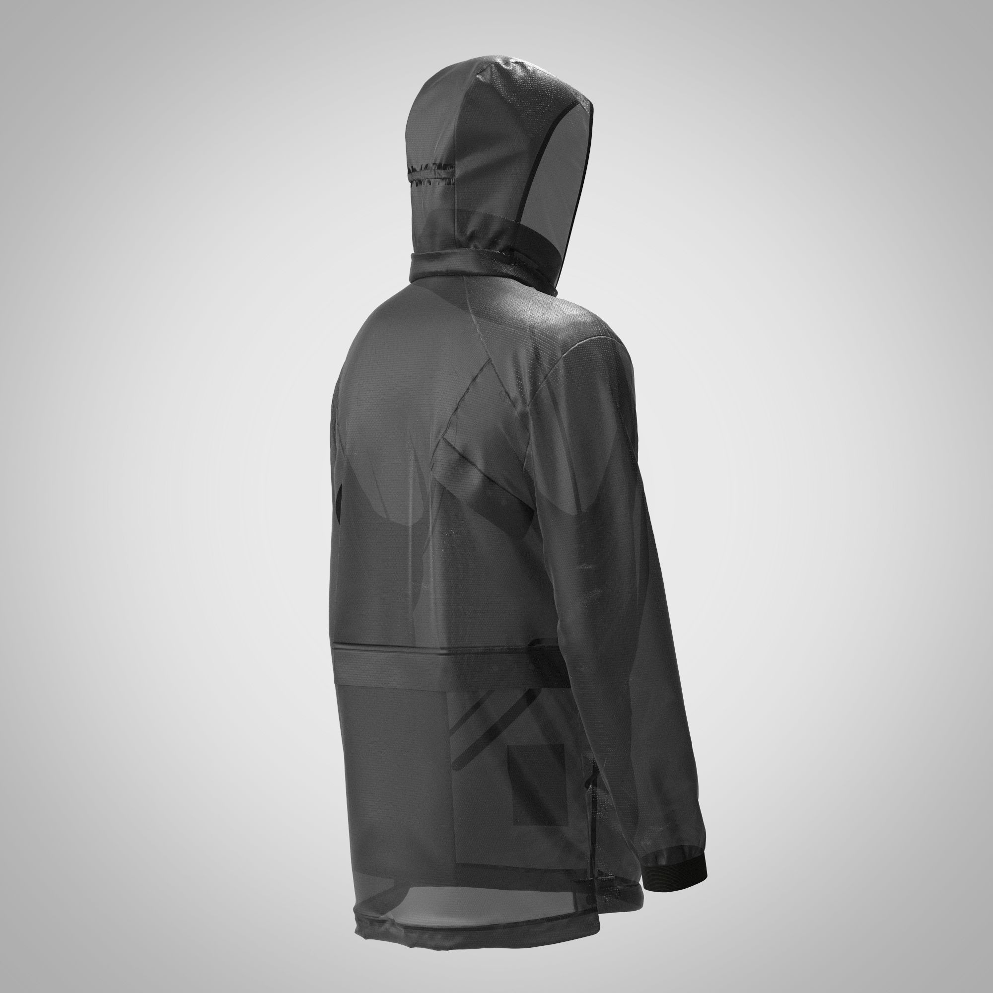 The Nomad(e) Jacket In Black by Graphene-X #07