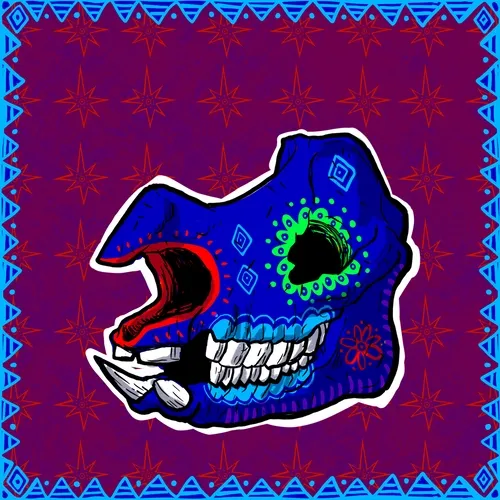 SugarSkull #201 - Rhino of the Bright Twilight