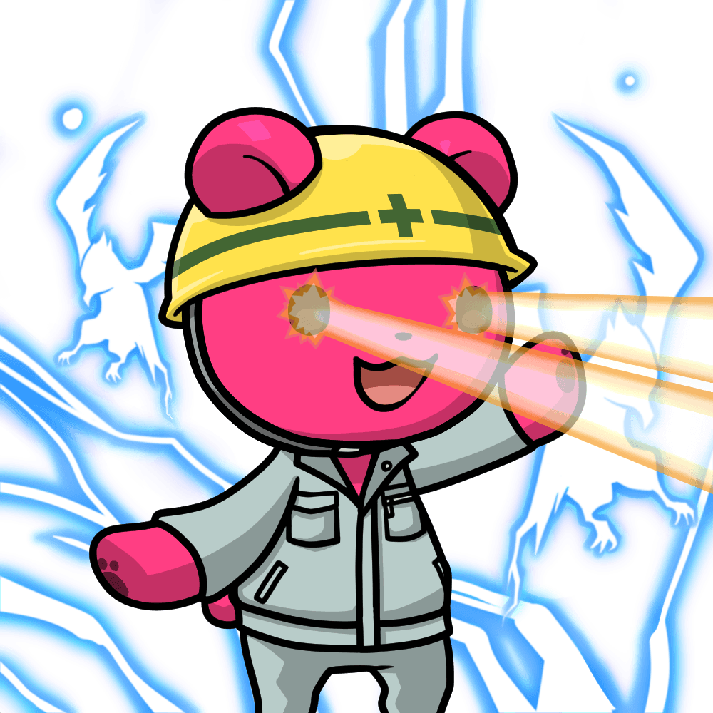 Leelee-Field worker-Pinkbear #01755