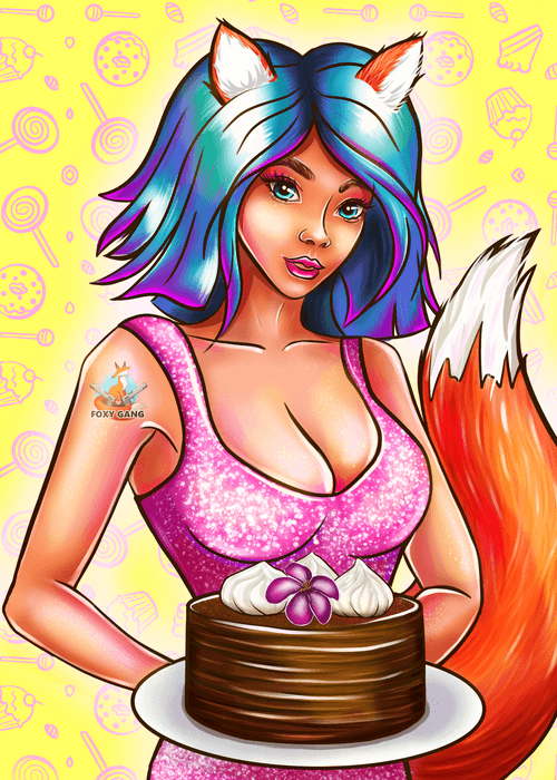 Sweet fox by @SvetlanaMellin