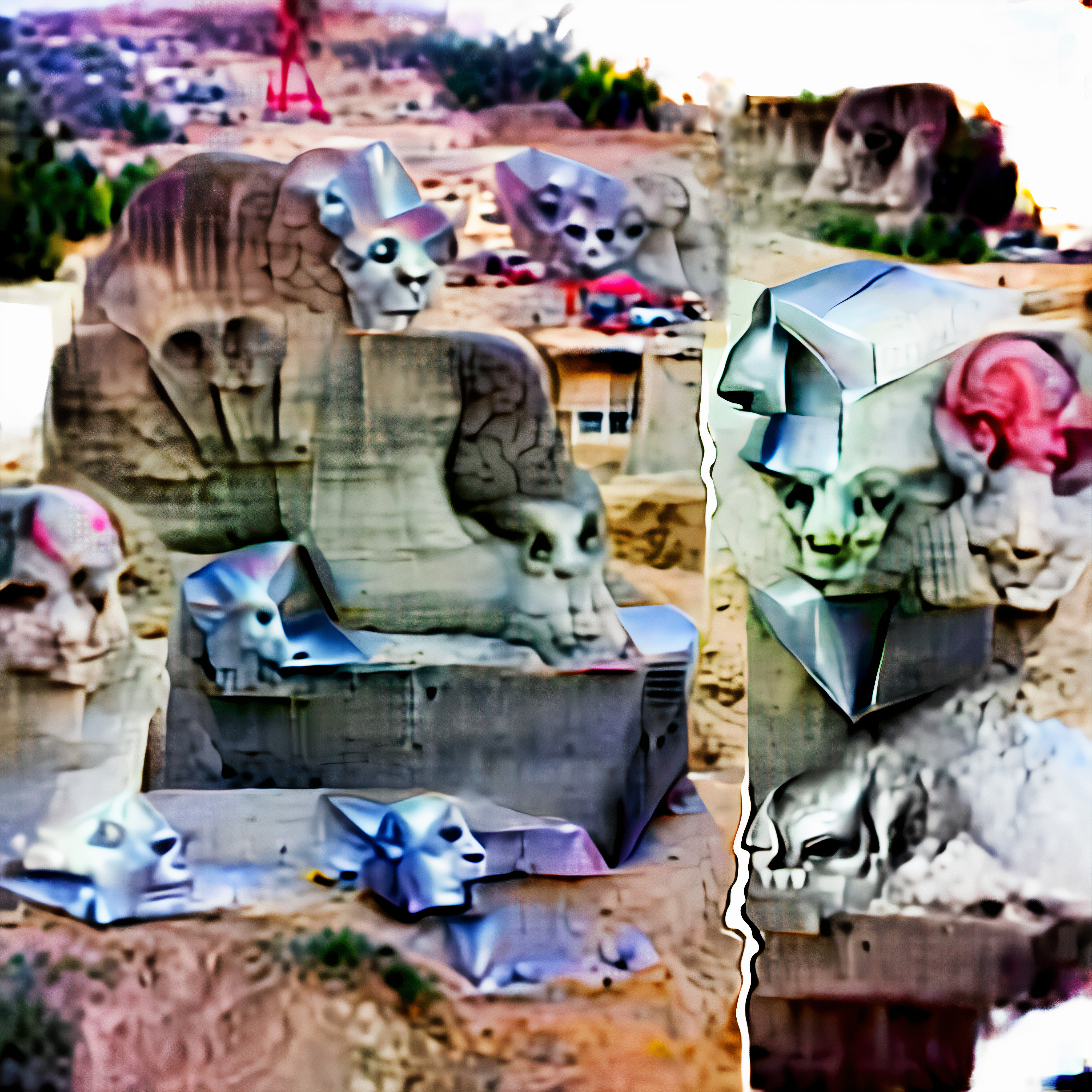 Sphinx of Cement