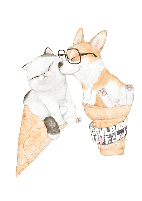 Cheek Kiss 