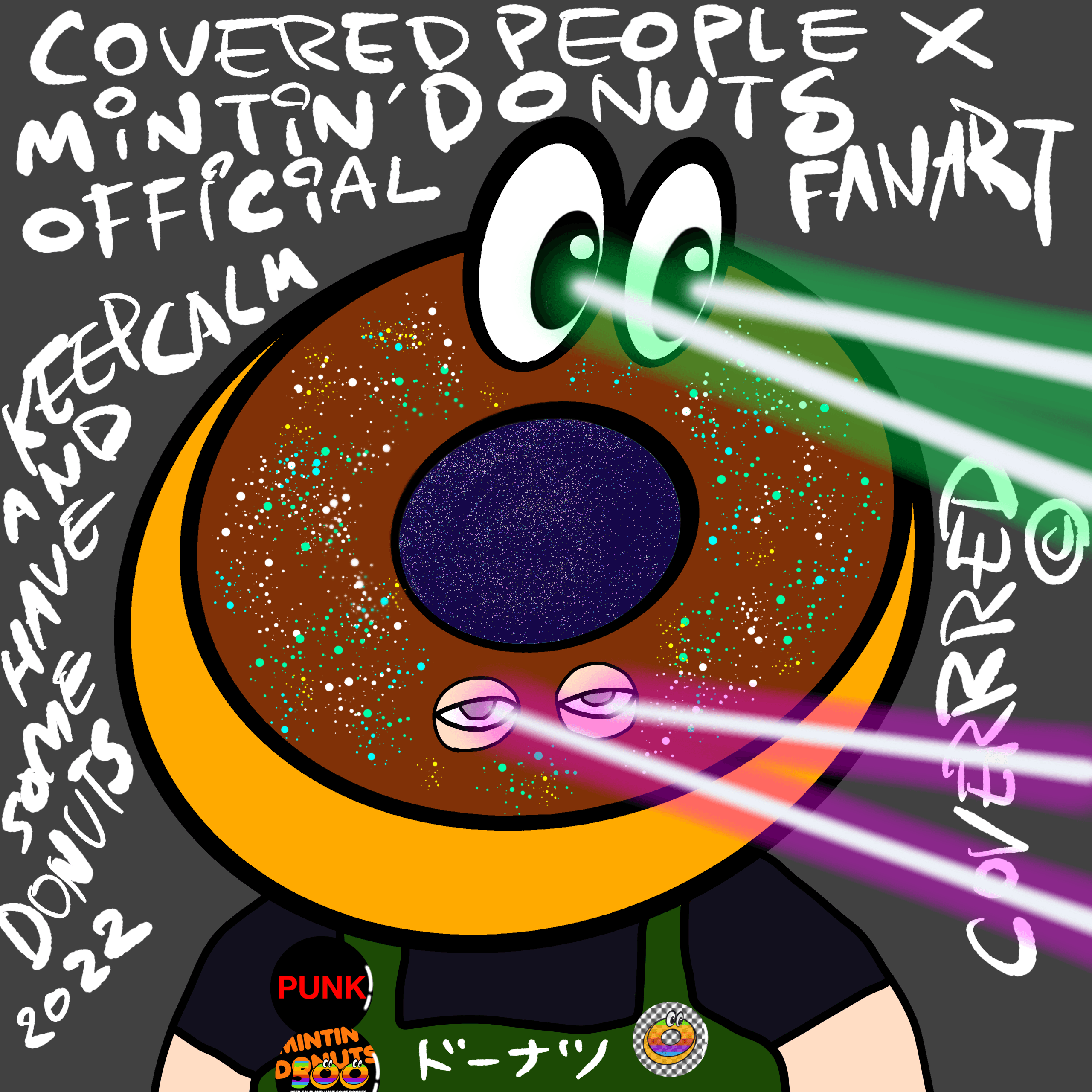Mintin' Donuts #021 x COVERED PEOPLE Official fan art