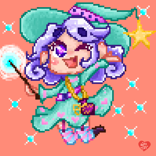 Pika Pixel Hazel Witchling 