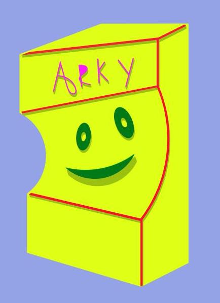 Acid Green Arky Arcade