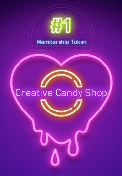 The Creative Candy Shop Membership Tokens collection image