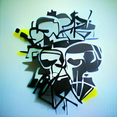 King Gorilla #031 - King Gorilla - Graffiti Minimalist Pop Art | OpenSea