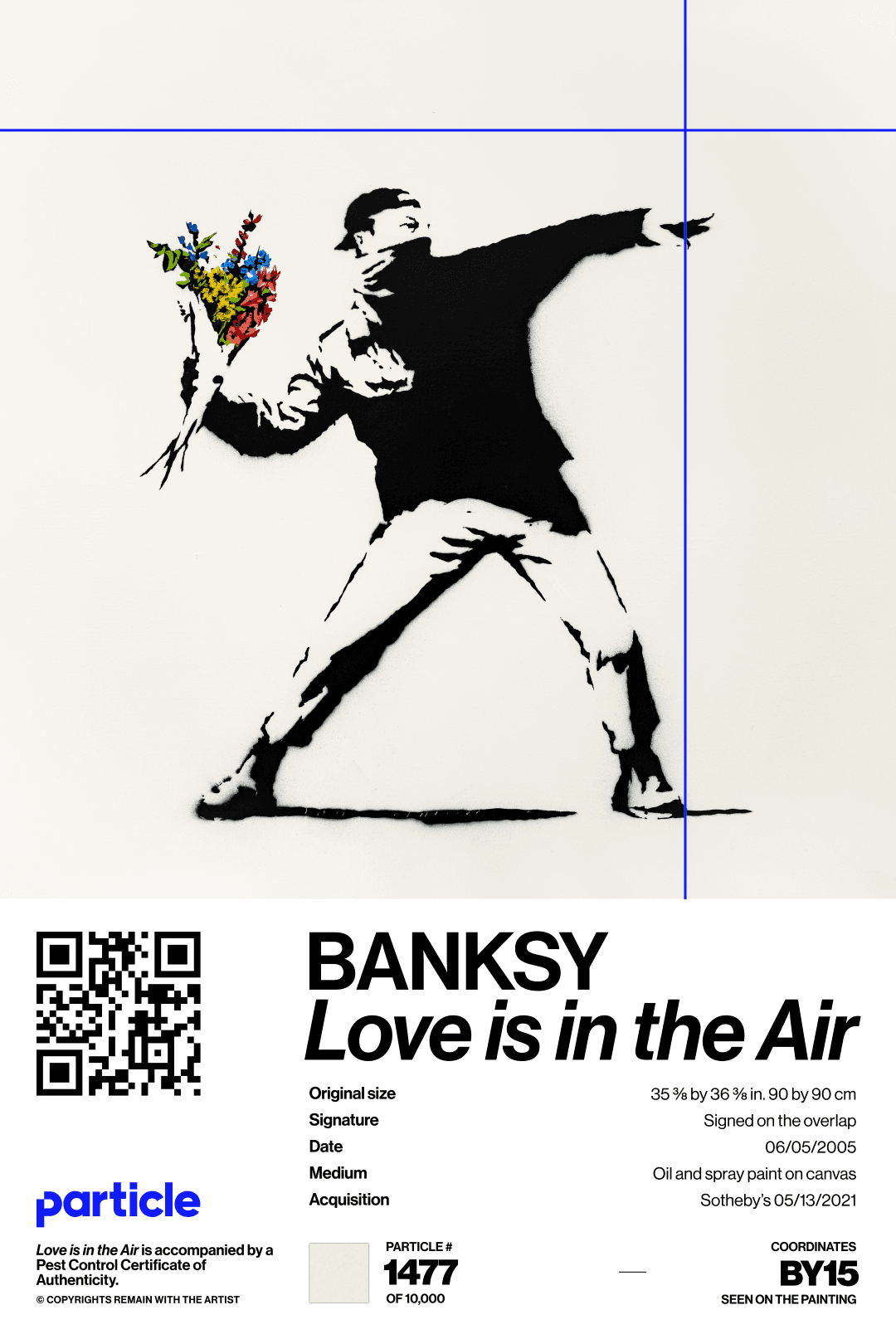 Banksy | Love Is In The Air #1477