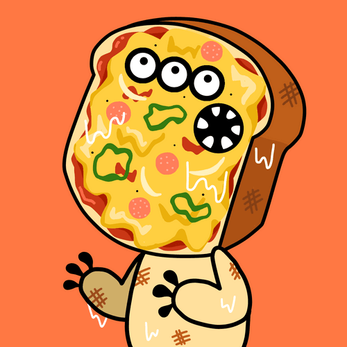 TABEMON #022 Toast (pizza)