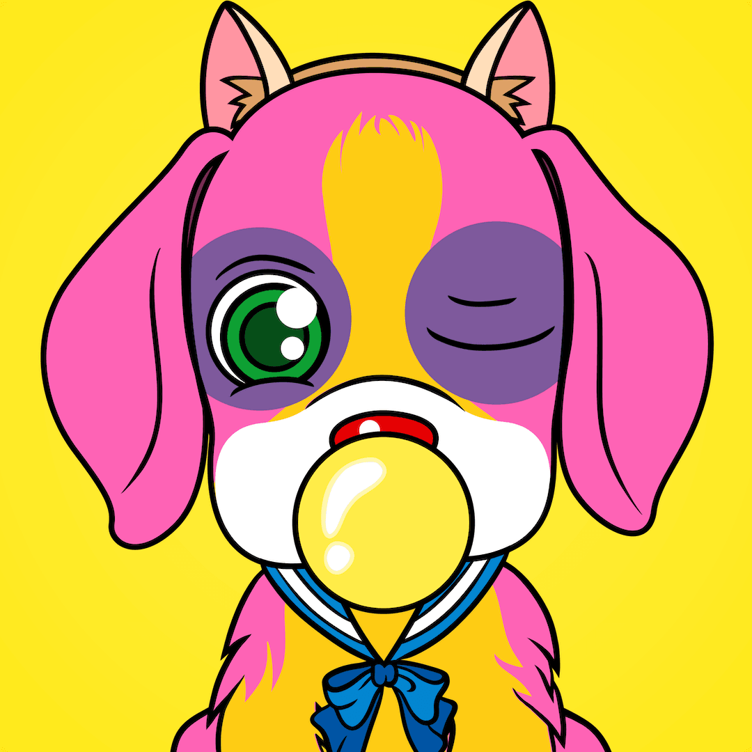 Bubblegum Puppy #8969