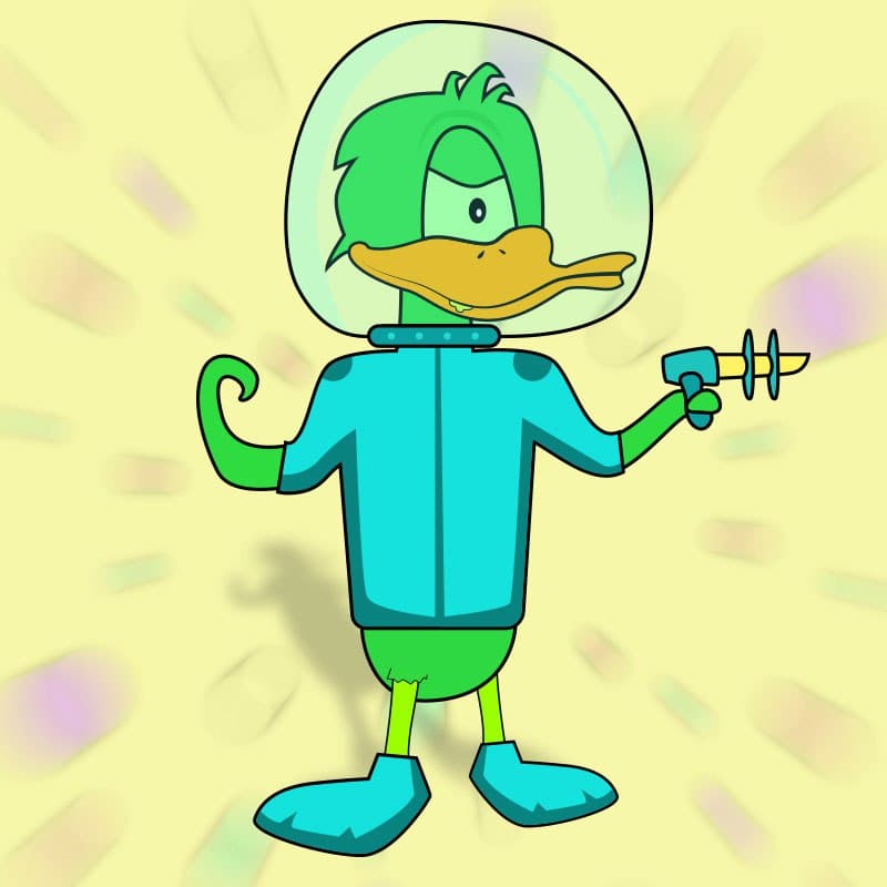 ELONDUCK MARTIAN NFT - #1