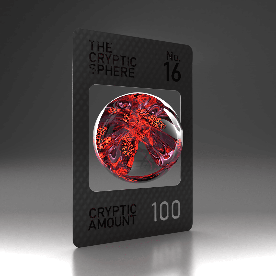 The Cryptic Sphere, Animated Trading Card No. 16