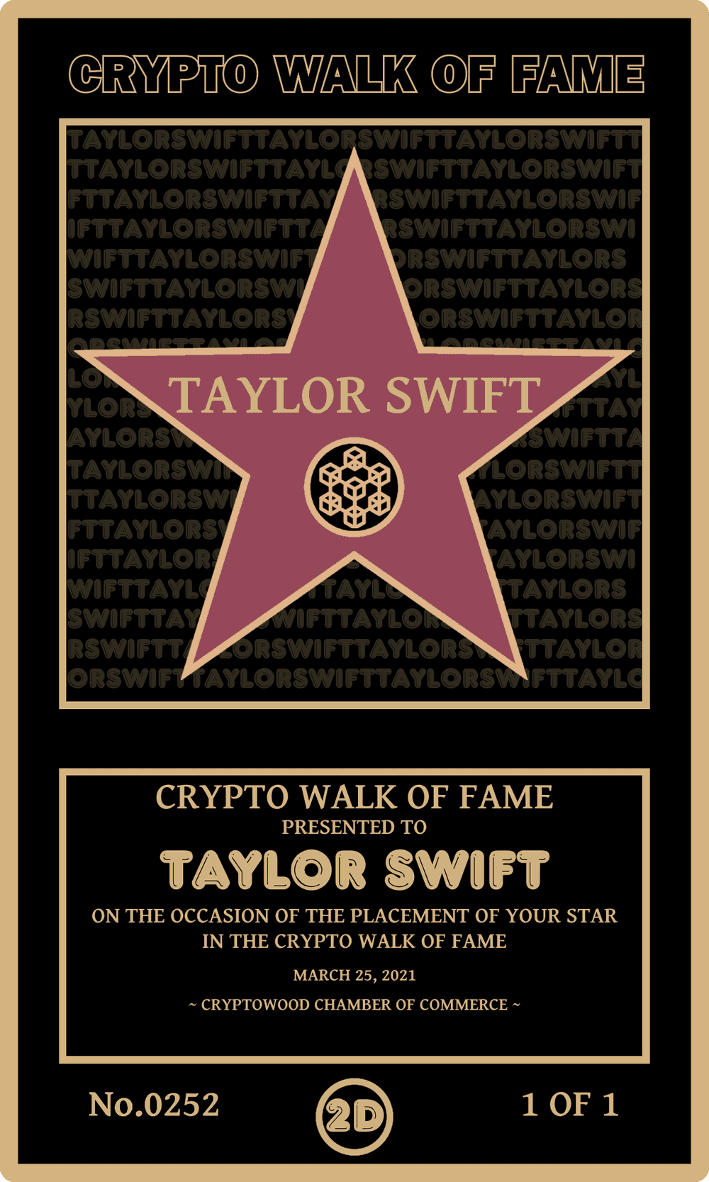 hollywood walk of fame taylor swift