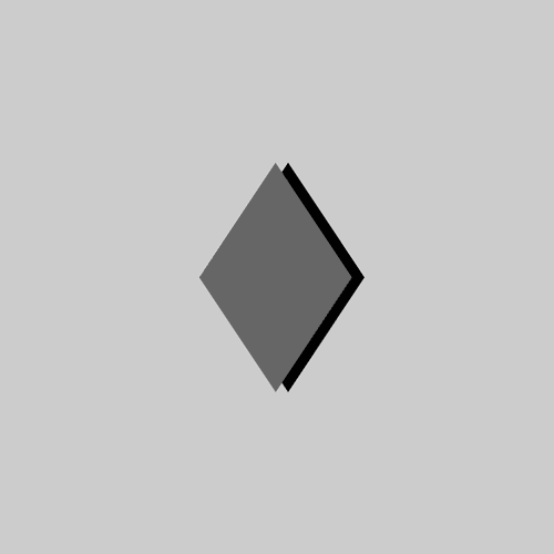 Minimalistic Diamond #5