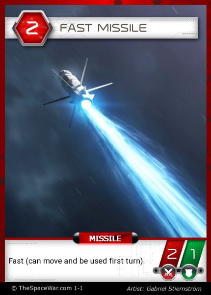 Fast Missile • Card 12 of 102 (Physical Signed Card + NFT)