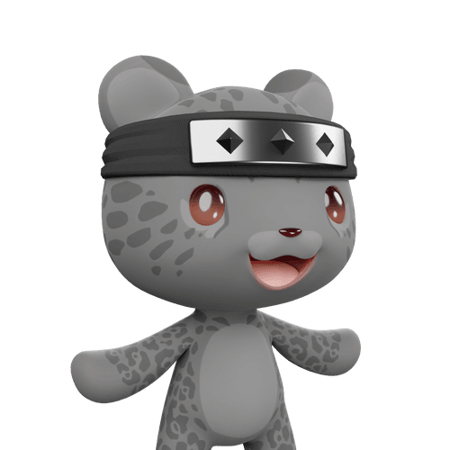 3D LEELEE-Black leopard-Normal-#00599