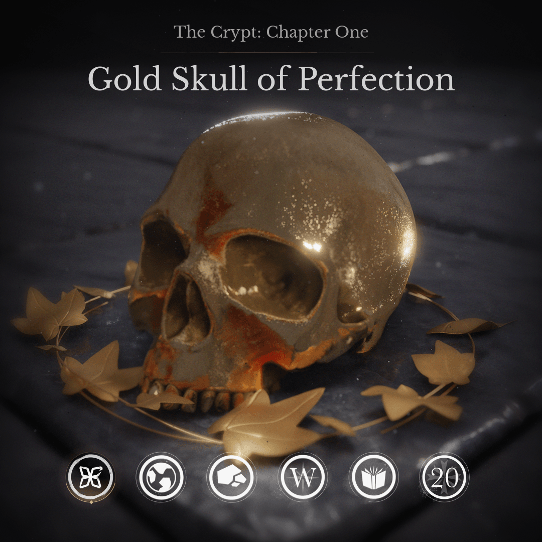 Gold Skull #18