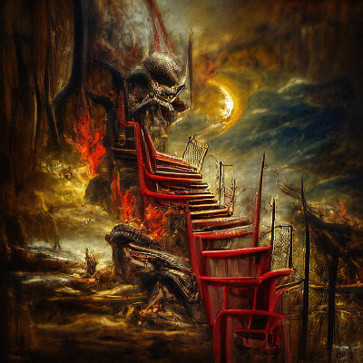 Stairway to hell - The Different Worlds | OpenSea