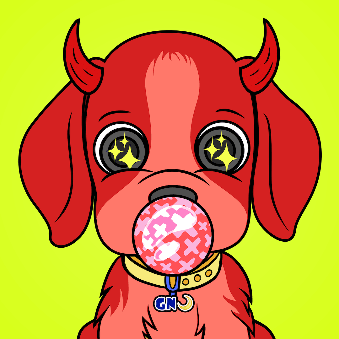 Bubblegum Puppy #7358