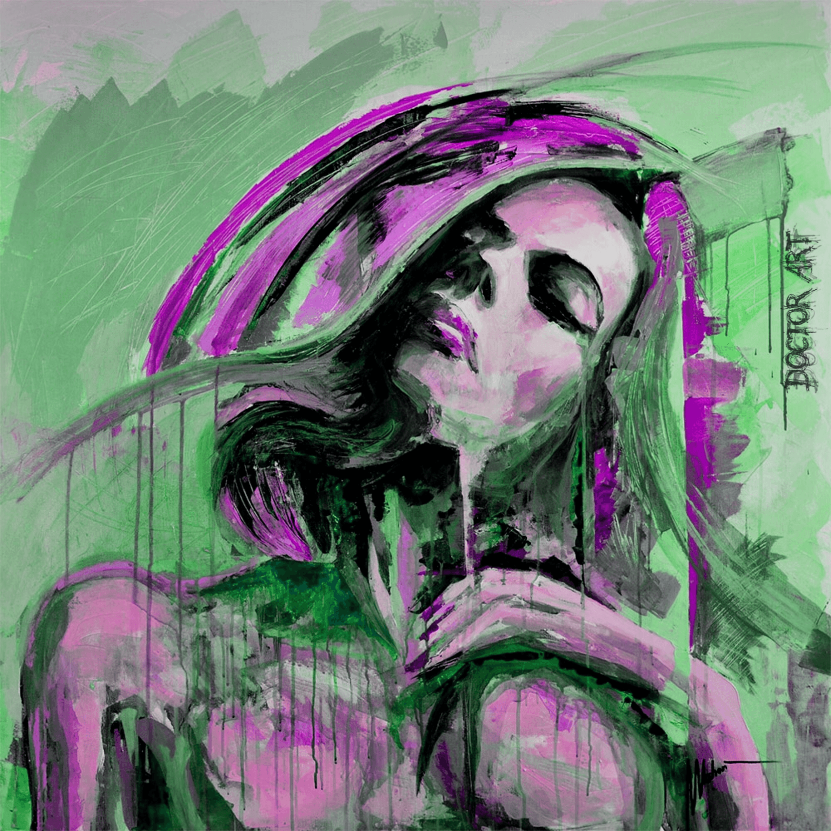 Morphine-violet