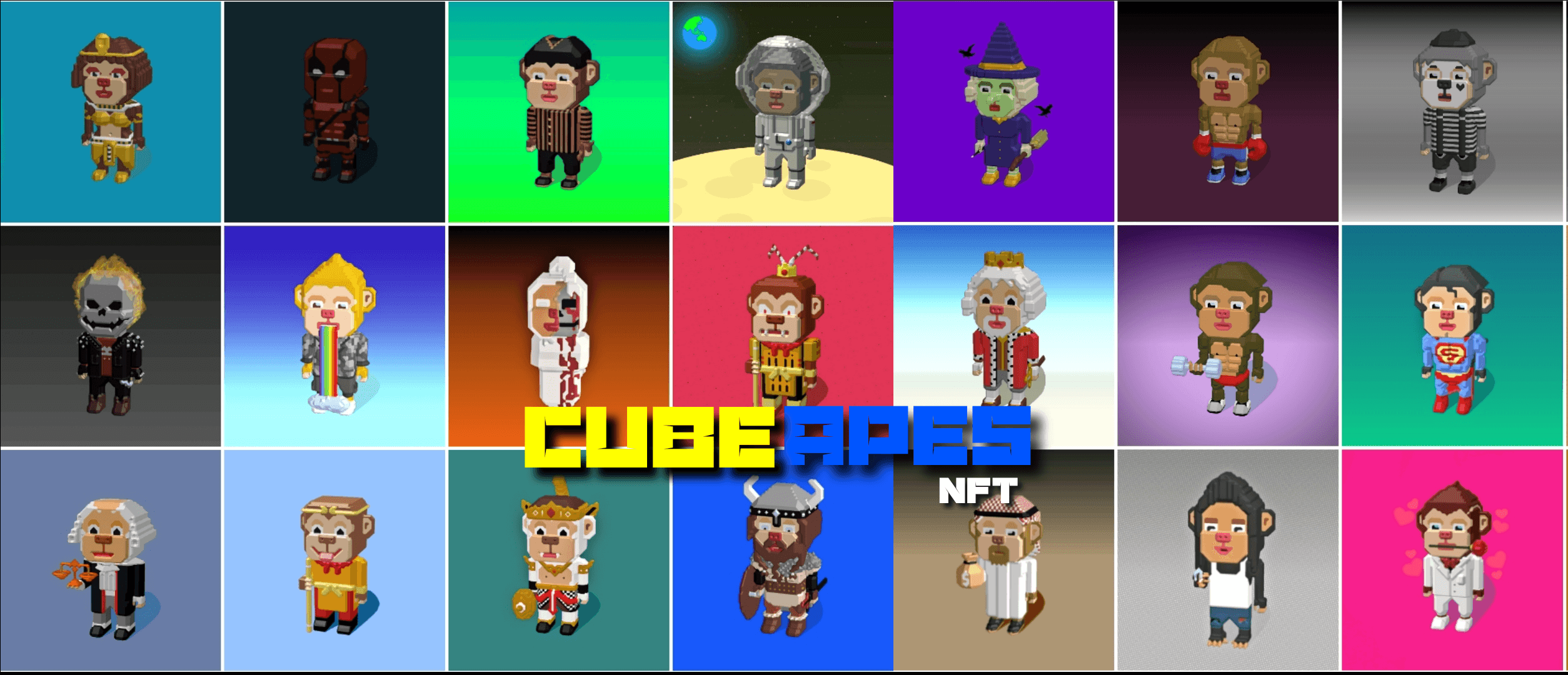 CubeAPES_NFT banner