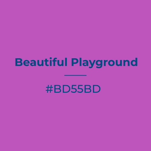Beautiful Playground #bd55bd