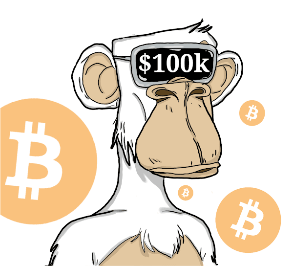 100K Bitcoin Bored Ape