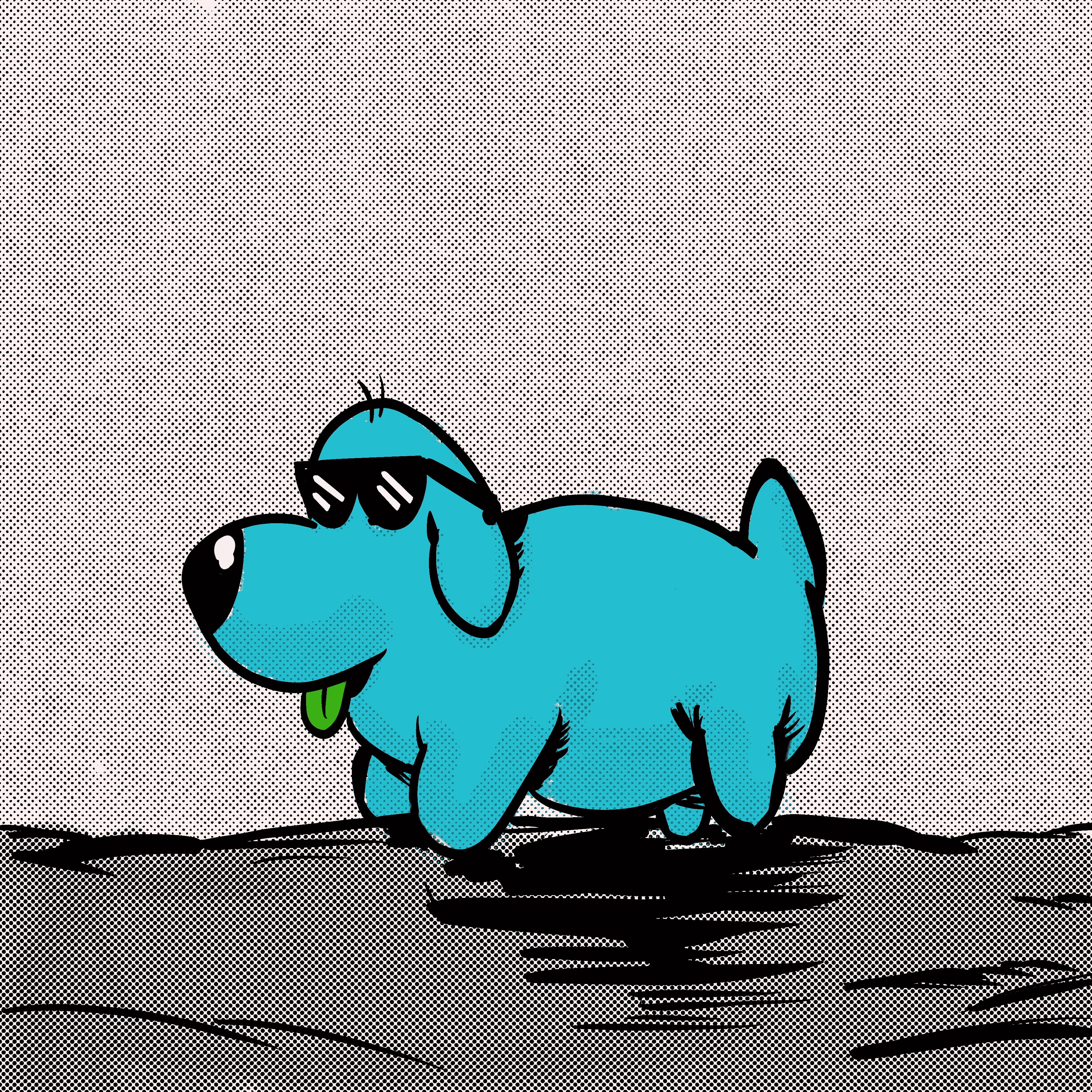 Spacetime Dog #7: Kewl Blu