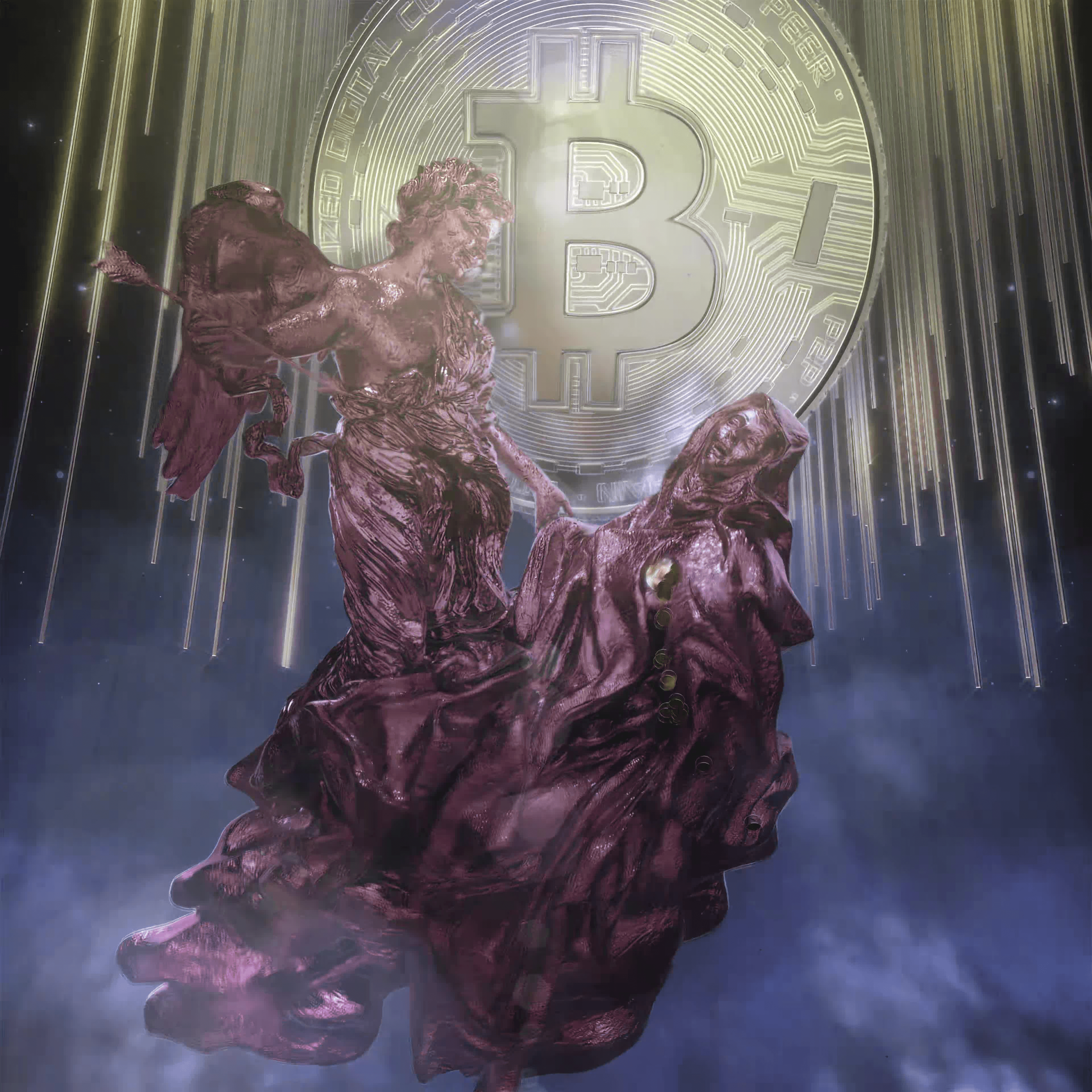 Bronze Bitcoin Angel #4/100